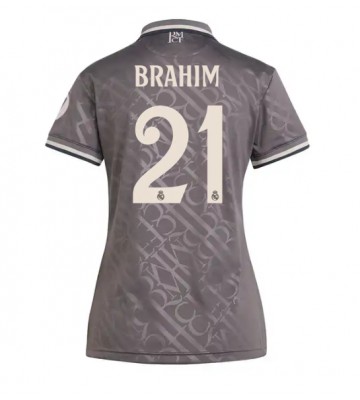 Real Madrid Brahim Diaz #21 Tredjetröja Dam 2024-25 Kortärmad